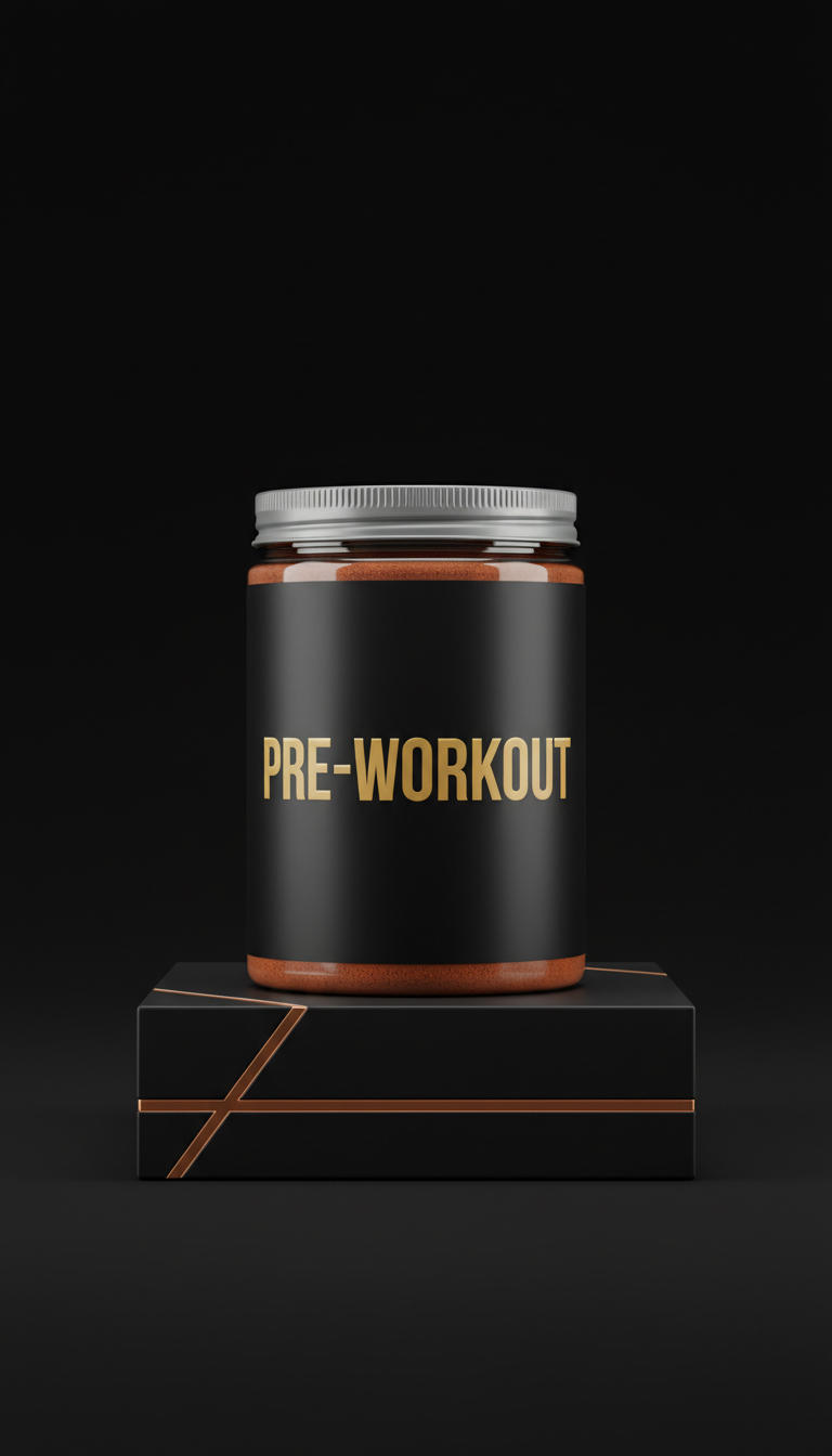 Pré-treino com cafeína natural